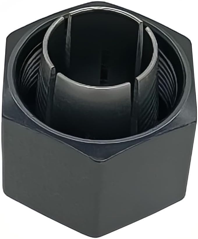 VIGORVIL 1/2" Router Collet 12.7mm replace For Dewalt 326286-04 DW6212 DW616 DW618, Craftsman router Hitachi 323-293, Boschh 2610906283 (2 Pck) - Image 2